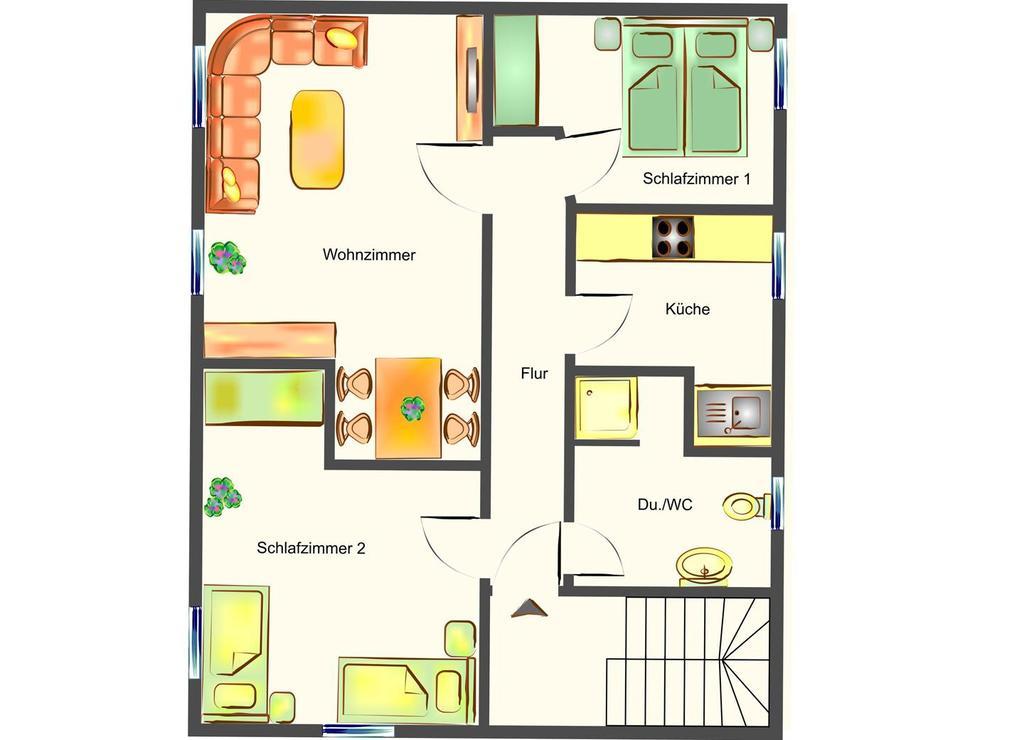 Appartment Sonnenland Ostseebad Heringsdorf Exterior foto